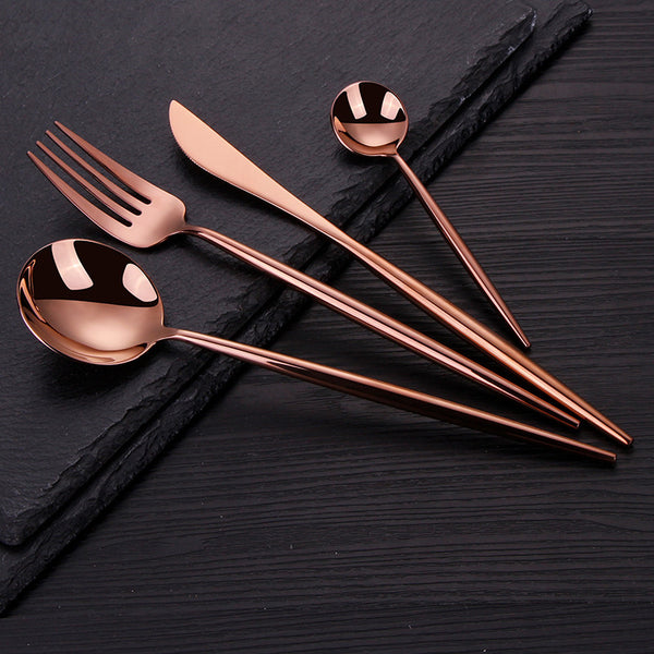 Rose Cutlery Set and Case